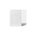Façade de cuisine 1 porte et 1 tiroir artemisia blanc mat l. 50 cm x h. 72 cm goodhome Façade de cuisine 1 porte et 1 tiroir artemisia blanc mat l. 50 cm x h. 72 cm goodhome