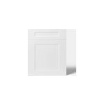 Façade de cuisine 1 porte et 1 tiroir artemisia blanc mat l. 60 cm x h. 72 cm goodhome Façade de cuisine 1 porte et 1 tiroir artemisia blanc mat l. 60 cm x h. 72 cm goodhome