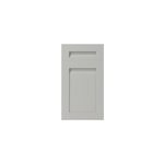 Faade de cuisine 1 porte et 1 tiroir garcinia gris ciment mat l. 40 cm x h. 72 cm goodhome