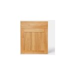 Faade de cuisine 1 porte et 1 tiroir verbena chne massif l. 30 cm x h. 72 cm goodhome