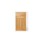Faade de cuisine 1 porte et 1 tiroir verbena chne massif l. 40 cm x h. 72 cm goodhome
