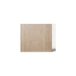 Faade de cuisine 1 tiroir et 2 casseroliers chia dcor chne clair l. 80 cm x h. 72 cm goodhome