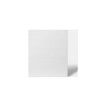 Faade de cuisine 1 tiroir et 2 casseroliers stevia blanc brillant l. 60 cm x h. 72 cm goodhome
