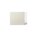 Faade de cuisine 1 tiroir et 2 casseroliers stevia crme brillant l. 80 cm x h. 72 cm goodhome