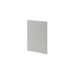 Faade de cuisine 1 tiroir et 2 casseroliers stevia gris mat l. 50 cm x h. 72 cm goodhome