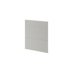 Faade de cuisine 1 tiroir et 2 casseroliers stevia gris mat l. 60 cm x h. 72 cm goodhome