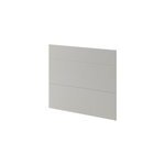 Faade de cuisine 1 tiroir et 2 casseroliers stevia gris mat l. 80 cm x h. 72 cm goodhome