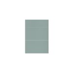 Faade de cuisine 1 tiroir et 2 casseroliers stevia vert mat l. 50 cm x h. 72 cm goodhome