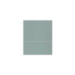 Faade de cuisine 1 tiroir et 2 casseroliers stevia vert mat l. 60 cm x h. 72 cm goodhome