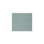 Faade de cuisine 1 tiroir et 2 casseroliers stevia vert mat l. 80 cm x h. 72 cm goodhome