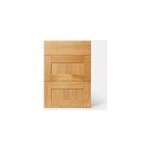 Faade de cuisine 1 tiroir et 2 casseroliers verbena chne massif l. 50 cm x h. 72 cm goodhome