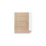 Façade de cuisine 3 tiroirs et 1 casserolier alpinia décor chêne l. 50 cm x h. 72 cm goodhome Façade de cuisine 3 tiroirs et 1 casserolier alpinia décor chêne l. 50 cm x h. 72 cm goodhome