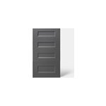 Façade de cuisine 3 tiroirs et 1 casserolier artemisia gris graphite mat l. 40 cm x h. 72 cm goodhome ... Façade de cuisine 3 tiroirs et 1 casserolier artemisia gris graphite mat l. 40 cm x h. 72 cm goodhome ...