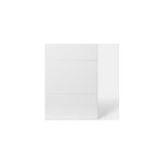 Façade de cuisine 3 tiroirs et 1 casserolier stevia blanc brillant l. 50 cm x h. 72 cm goodhome Façade de cuisine 3 tiroirs et 1 casserolier stevia blanc brillant l. 50 cm x h. 72 cm goodhome