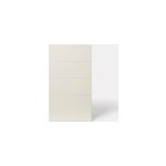 Façade de cuisine 3 tiroirs et 1 casserolier stevia crème brillant l. 40 cm x h. 72 cm goodhome Façade de cuisine 3 tiroirs et 1 casserolier stevia crème brillant l. 40 cm x h. 72 cm goodhome