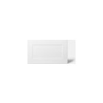 Façade de cuisine hotte / casserolier artemisia blanc mat l. 60 cm goodhome Façade de cuisine hotte / casserolier artemisia blanc mat l. 60 cm goodhome