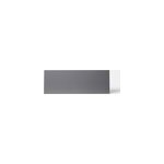 Façade de cuisine hotte / casserolier stevia gris anthracite brillant l. 100 cm goodhome Façade de cuisine hotte / casserolier stevia gris anthracite brillant l. 100 cm goodhome