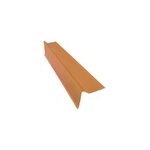Faitière pour plaque de toiture imitation tuile coverlife en pvc terre naturelle 105 cm Faitière pour plaque de toiture imitation tuile coverlife en pvc terre naturelle 105 cm