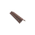 Faitière pour plaque de toiture imitation tuile coverlife tegola en pvc marron 170 cm Faitière pour plaque de toiture imitation tuile coverlife tegola en pvc marron 170 cm