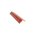 Faitière pour plaque de toiture imitation tuile coverlife tegola en pvc terracotta 170 cm Faitière pour plaque de toiture imitation tuile coverlife tegola en pvc terracotta 170 cm