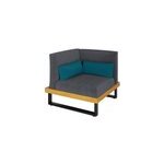 Fauteuil d'angle moala acacia goodhome