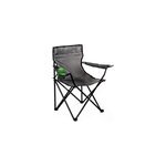 Fauteuil de camping gris h. 80 cm oviala