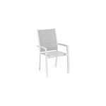 Fauteuil de jardin allure glacier et blanc hespéride Fauteuil de jardin allure glacier et blanc hespéride