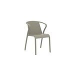 Fauteuil de jardin fado polypropyl�ne taupe ezpeleta