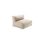Fauteuil de jardin tissu polypropyl�ne olefin beige oviala mixi