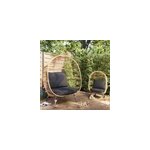 Fauteuil uf apolima goodhome rotin l. 114, 5 x h. 151 c p. 109, 5cm