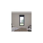 Fentre alu 1 vantail oscillo - battant + volet roulant lectrique goodhome gris - l. 60 x h. 115 cm, ...