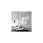 Fen�tre pvc 2 vantaux oscillo - battant + volet roulant �lectrique goodhome blanc - l. 100 x h. 75 cm ...