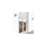 Fen�tre pvc 2 vantaux oscillo - battant + volet roulant �lectrique goodhome blanc - l. 80 x h. 135 cm ...