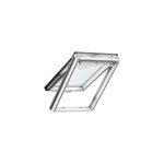Fen�tre de toit � projection velux tout confort whitefinish - bois peint en blanc l. 78 x h. 118 cm (gpl ...