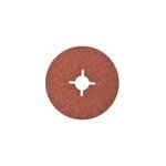 Feuille abrasive pour meuleuse 115mm assortiment mac allister grain 24 / 60 / 80 5 feuilles
