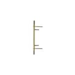 Fiche  lacets  goujon diall vieux laiton h. 296 mm