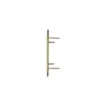 Fiche  lacets  goujon diall vieux laiton h. 580 mm