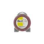 Fil de nylon carr 2mm 15m diall pour coupe - bordure