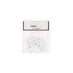 Fil de plomb pour rideaux blanc l. 5m, rocle cosy living