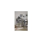 Film adhsif dcoratif miroir effet marbre d - c - fix ; fond argent brillant l. 150 x l. 67, 5cm