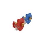 Fixation pour robinetterie lavabo pour tube multicouche �16 raccord � sertir sortie m�le 12 / 17 (3 / ...