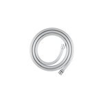 Flexible de douche argent pvc goodhome 2 m