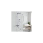 Flexible de douche argent pvc goodhome 2 m