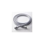 Flexible de douche gris / argent pvc goodhome 2 m