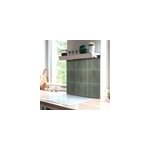 Fond de hotte aluminium effet brossé massa vert l. 60 cm x h. 70 cm x ép. 3 mm Fond de hotte aluminium effet brossé massa vert l. 60 cm x h. 70 cm x ép. 3 mm