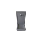 Fontaine de jardin avalon grise en pierre reconstituée h. 76 cm Fontaine de jardin avalon grise en pierre reconstituée h. 76 cm
