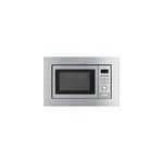Four micro - ondes encastrable universel 21l fmi020x smeg inox
