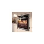 Four multifonctions nettoyage vapeur goodhome n5m90e6ss 70l gris