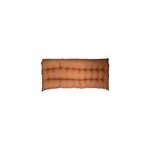 Futon ornami l. 120 x l. 60 x ep. 5cm orange terracotta Futon ornami l. 120 x l. 60 x ep. 5cm orange terracotta