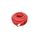 Gaine pour rseaux enterrs rouge  50 mm x 15 m fitt